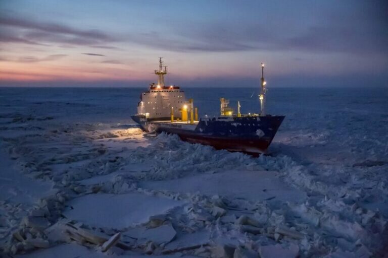 The 1st Arctic container ship for transits via NSR | Northern Sea Route ...